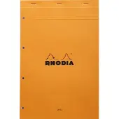Rhodia N°20 schrijfblok & schrift A4+ 80 vel Oranje