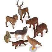 Miniland Dierfiguren Bos 8 Eenheden