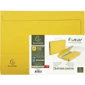 Exacompta Forever pocketmappen A4 geel (10 stuks)