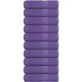 vidaXL Handdoeken FROGN 10 st 50x100 cm 360 g/m² paars