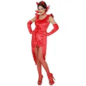 Widmann Duivelin, Fluweel Lady Beelzebub Kostuum Vrouw