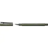 Faber-Castell vulpen - NEO Slim - aluminium olijf groen - EF - FC-146152