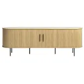Fonq Alon Tv-meubel - B 180 cm - Naturel Eiken