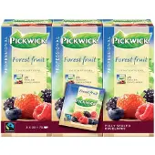 Pickwick Thee fair trade forest fruit 25x1.5gr | 3 stuks