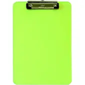 MAUL Klembord MAUL A4 staand transparant neon groen | 12 stuks