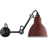 Lampe Gras Wandlampe , Rood, Woonkamer, Metaal, Designer