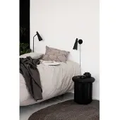 House Doctor Precise muurlamp mat zwart, 21 cm