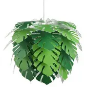 Dyberg Larsen Hanglampe , Illumin Philo, dimbare, Groen, Woonkamer, Kunststof, Designer