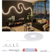 Paulmann Lichtketting , MaxLED Flow, dimbare, Wit, Woonkamer, Kunststof, Modern