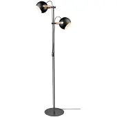 Halo Design Vloerlampe , Zwart, Woonkamer, Glas