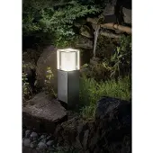 Franssen Zwarte Terraslamp Arendal 37cm Met Led