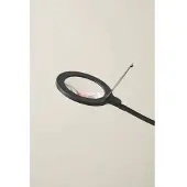 Halo Design Vloerlampe , dimbare, Zwart, Werkkamer / Kantoor, Aluminium