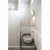 Rotaliana Wandlampe , Wit, Woonkamer, Kunststof