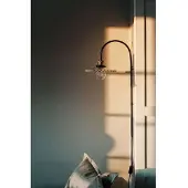Globen Lighting Cobbler wandlamp 75 cm Transparant