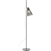 Kartell Vloerlampe , K-Lux, Zwart, Woonkamer, Metaal