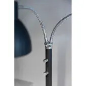 Halo Design Vloerlampe , Zwart, Woonkamer, Metaal