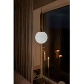 Globen Lighting Hanglampe , Torrano, dimbare, Beige, Woonkamer, Glas, Designer