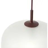 Muuto Rime hanglamp Ø25 cm Deep Red