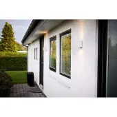 Loom Design Wandlampe , dimbare, Wit, Terras, Aluminium