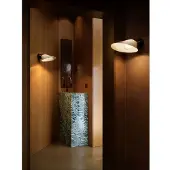 DCW éditions Plume Badkamer Wandlamp Porcelain