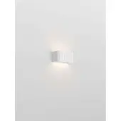 Rotaliana Wandlampe , Wit, Woonkamer, Aluminium