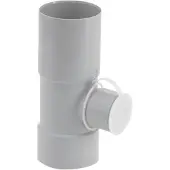 Girpi regentonklepstuk, kunststof, uitwendige buisdiameter 80mm