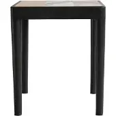 101 Copenhagen Tairu tafel 38x38 cm striped Peach-Calacatta-Yellow