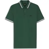 HUGO BOSS Boss Green Paddy polo regular fit pique groen