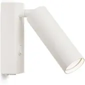 Herstal Wandlampe , Wit, Woonkamer, Metaal