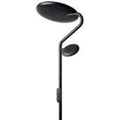 Halo Design Vloerlampe , Zwart, Woonkamer, Metaal
