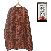 STYLETEK Kap/Verfmantel Red & Gold Milan met drukknopen - 152x120cm