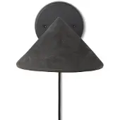 MATER Wandlampe , Zwart, Woonkamer, Kunststof