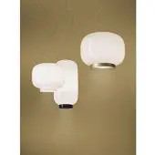 Foscarini Hanglampe , dimbare, Wit, Eetkamer, Glas