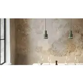 DCW éditions Chaumont Hanglamp Ø 19 cm | Green | Nickel