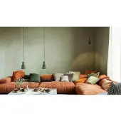 DCW éditions Hanglampe , Groen, Woonkamer, Metaal