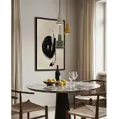 DCW éditions Hanglampe , Geel, Woonkamer, Metaal
