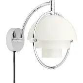 Gubi Multi-Lite wandlamp Wit-chroom