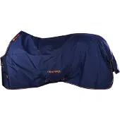 Bucas Deken Therapy Turnout 150gr Donkerblauw-oranje - 140/191