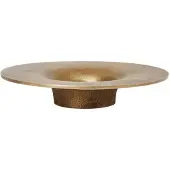 Ferm Living Soothe Kaarsenhouder Block candle holder | Brass finish