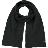 Barts Wilbert Scarf Heren Sjaal - One size - Zwart
