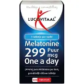 Lucovitaal 3x Melatonine Puur 0.299mg 500 Tabletten