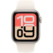 Apple Watch 38/40/41 mm Bracelet Silicone Lumière Stellaire - S/M