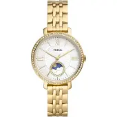 Fossil Analoog horloge 'Jacqueline' blauw / goud / wit
