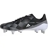 Adidas Voetbalschoen 'Adizero RS15 Ultimate' donkergrijs / zwart / wit