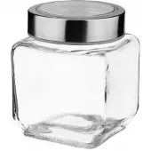Galicja Glazen Voorraadpot Rubi 500ml - Grijs
