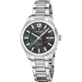 Festina Analoog horloge 'Acero Clasico' zwart