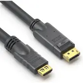 PureLink PI5110-100 video kabel adapter 10 m DisplayPort HDMI Zwart