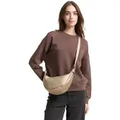 Tom Tailor Denim - TTLIRIEL M schoudertas van kunstleer - Maat ONESIZE - bronze / bronze