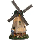 Luville Molendam Zaanse Molen | 3x AA | 20 x 14 x 28 cm