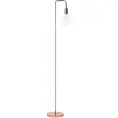 Beliani SAVENA - Staande lamp - Koper - Metaal